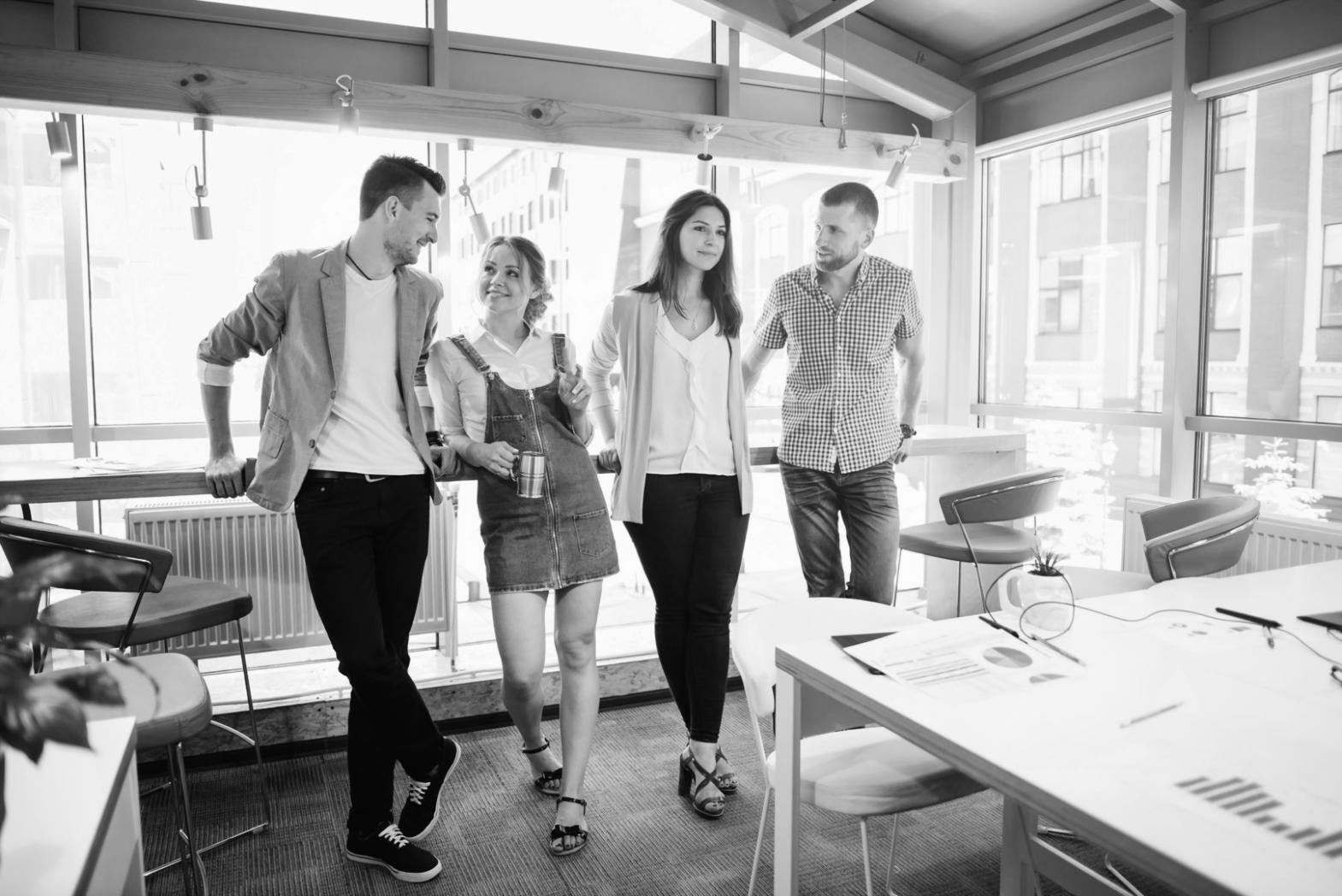 Finanzplanung und Beratung in professioneller Atmosphäre